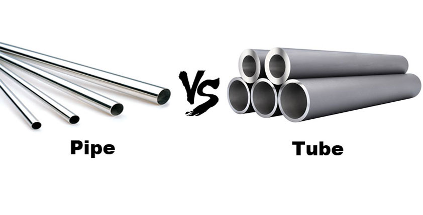 How to distinguish pipe and tube and what characteristics do they have?