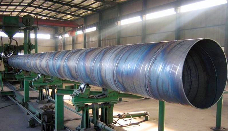spiral welded pipe and its application